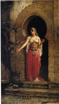 unknow artist Arab or Arabic people and life. Orientalism oil paintings 448 Norge oil painting art